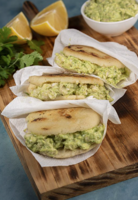 Reina Pepiada Arepa at Arepa House (gluten‑free)